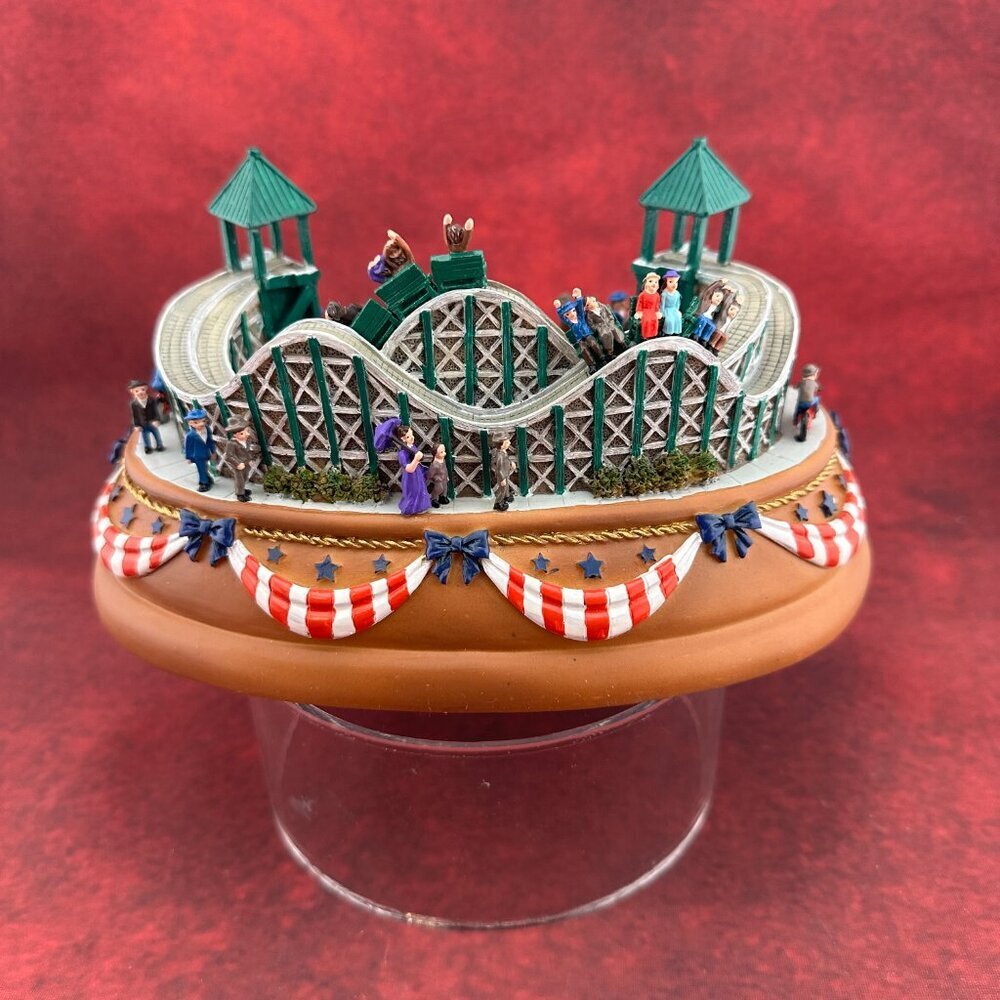 VINTAGE LIBERTY FALLS "ROLLER COASTER" MUSIC BOX # AH999 - Picture 4 of 10